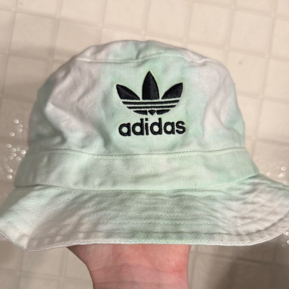 Adidas tie dye Bucket Hat with Logo
